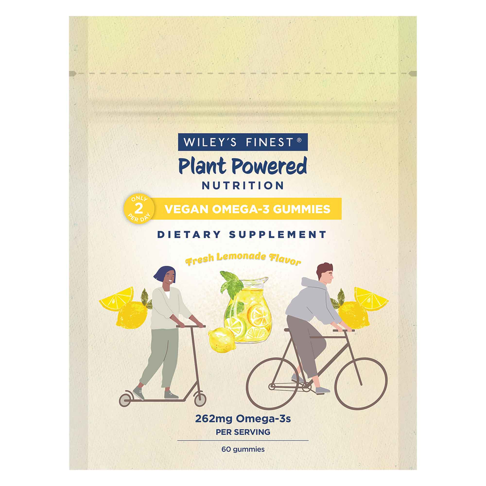 Vegan Omega 3 Adult Gummies, Lemonade