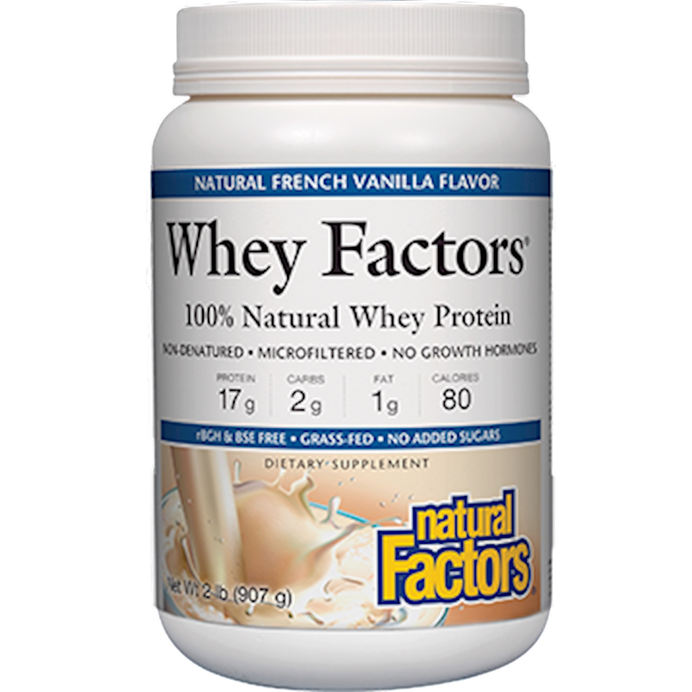Whey Factors Protein Powder - French Vanilla