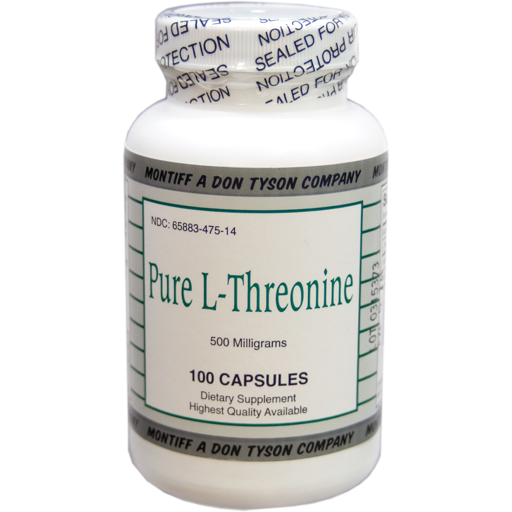 Pure L-Threonine 500mg