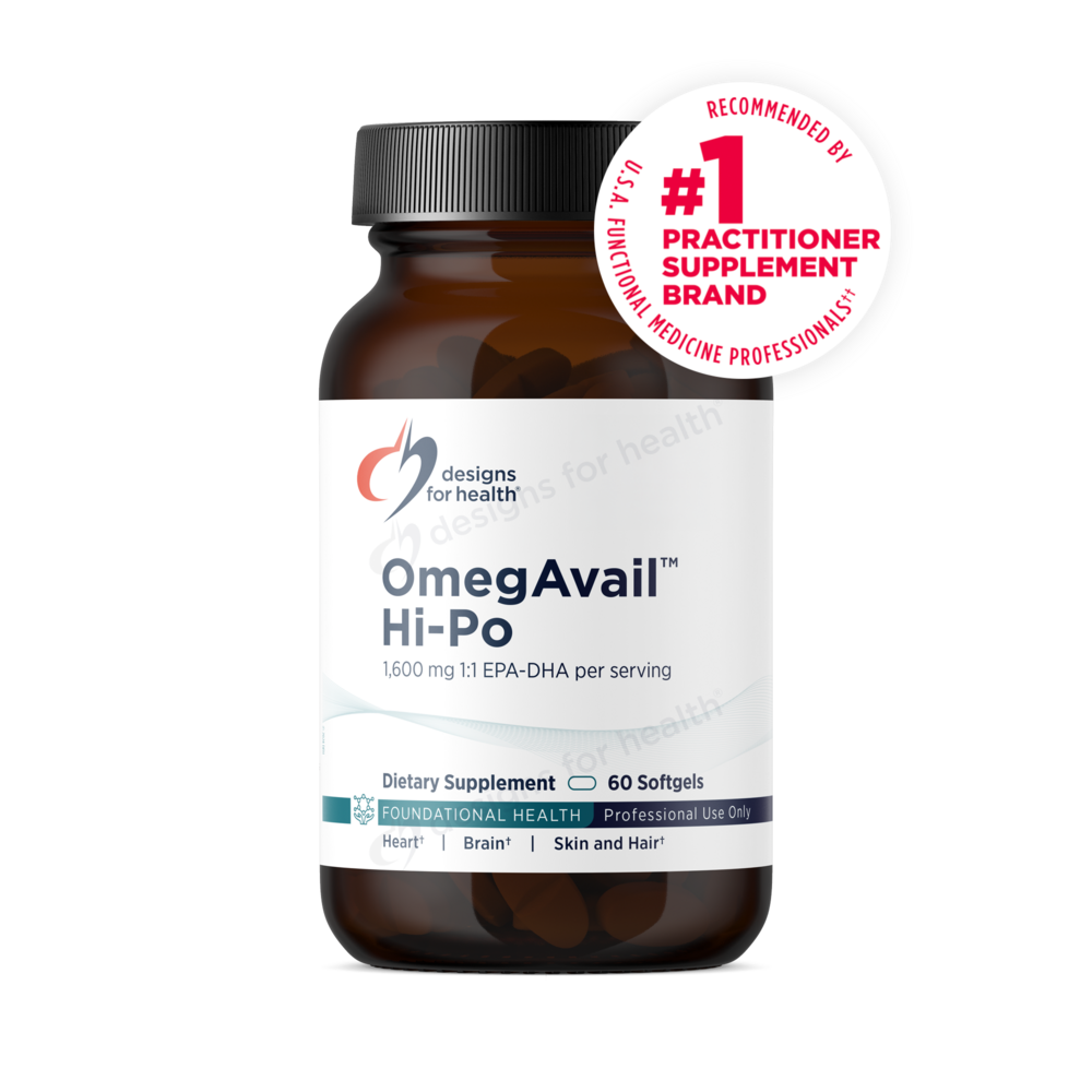 OmegAvail Hi-Po Fish Oil