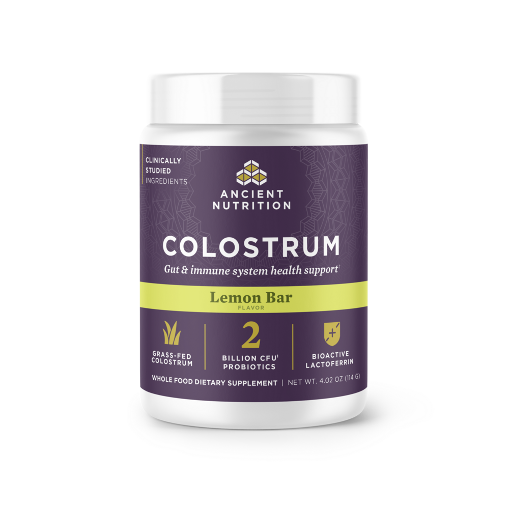 Colostrum Powder Gut & Immune System Health, Lemon Bar Flavor