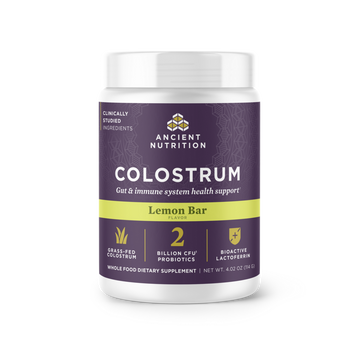 Colostrum Powder Gut & Immune System Health, Lemon Bar Flavor