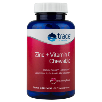 Zinc + Vitamin C Chewable - Raspberry