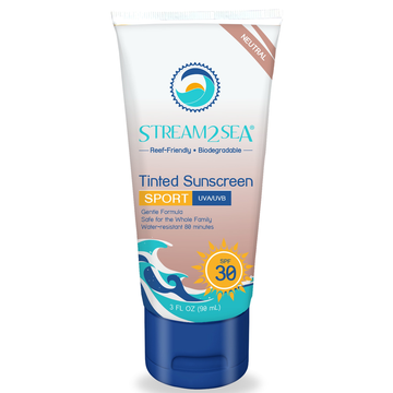 EcoTinted Sunscreen for Face & Body Spor