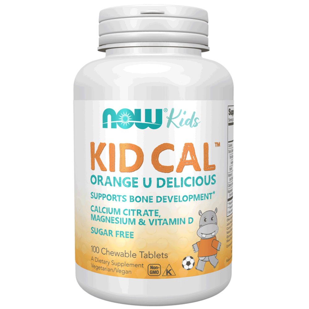 Kid Cal™ Chewables, Orange U Delicious Flavor