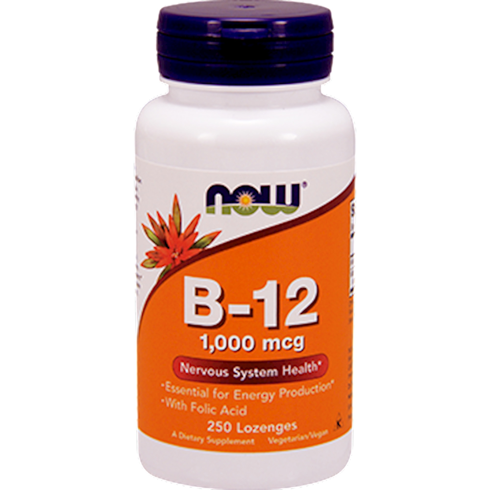 Vitamin B-12 (1000mcg) w/Folic Acid Chewable