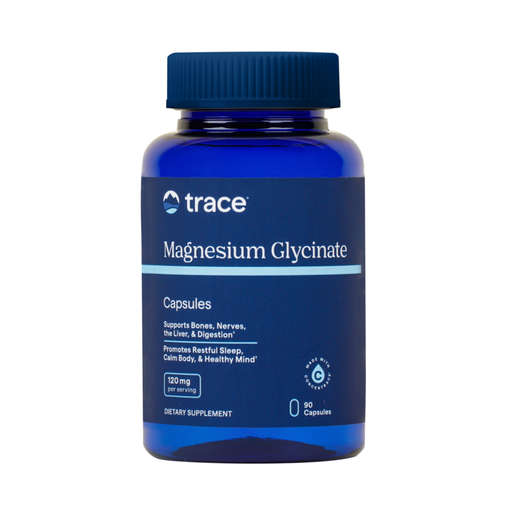 Magnesium Glycinate Capsules - 120mg/serving