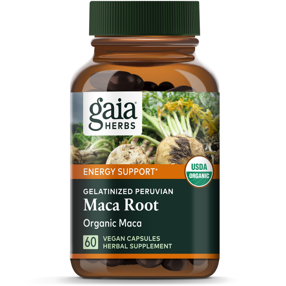 Maca Root (Organic) 500mg Capsules