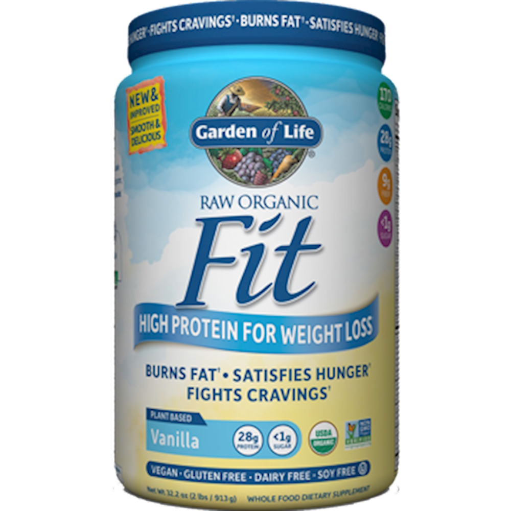 Raw Organic Fit Vanilla