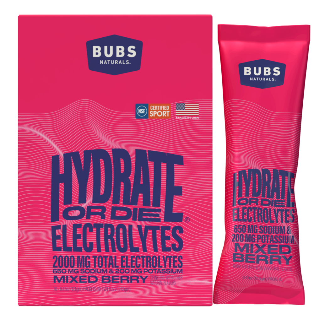 Hydrate or Die Electrolytes - Mixed Berry