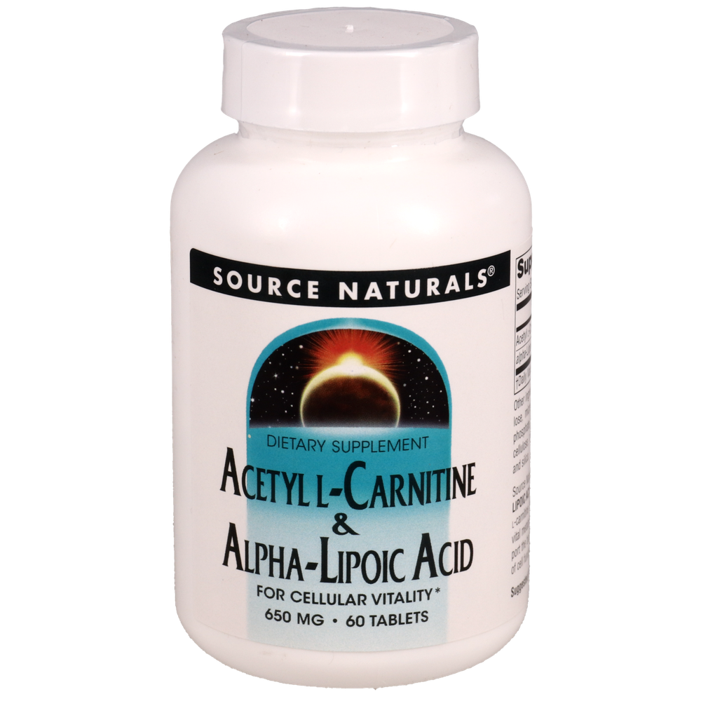 Acetyl L-Carnitine & Alpha-Lipoic Acid