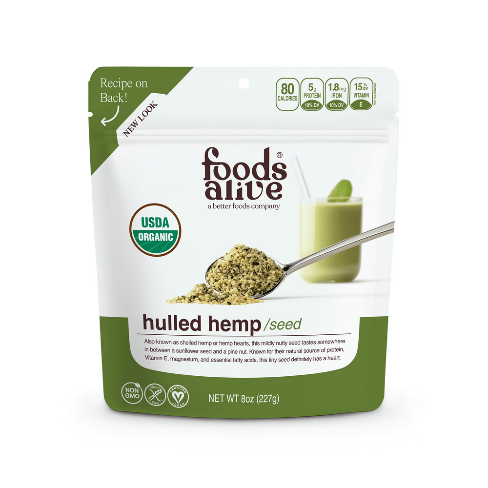 Hulled Hemp Seeds Organic