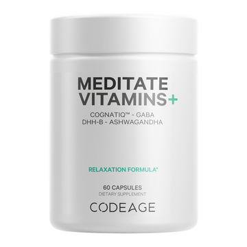 Meditate Vitamins - Stress Anxiety & Cortisol