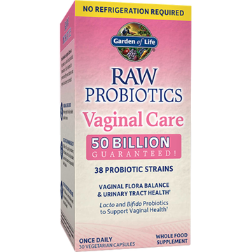 Raw Probiotics Vaginal Care Shelf-Stable