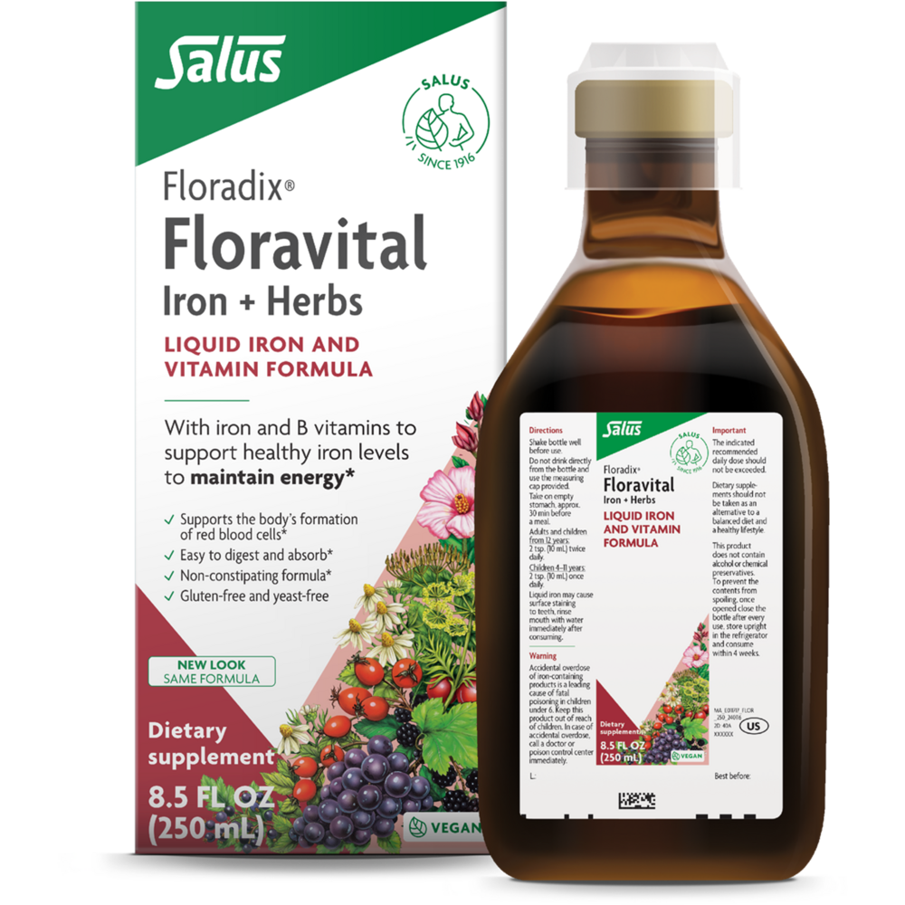 Floravital Iron & Herbs Yeast-Free