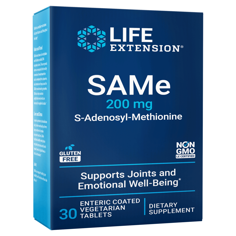 SAMe (S-Adenosyl-Methionine) 200mg