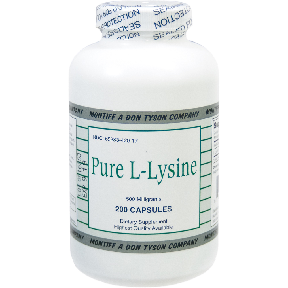 Pure L-Lysine 500mg