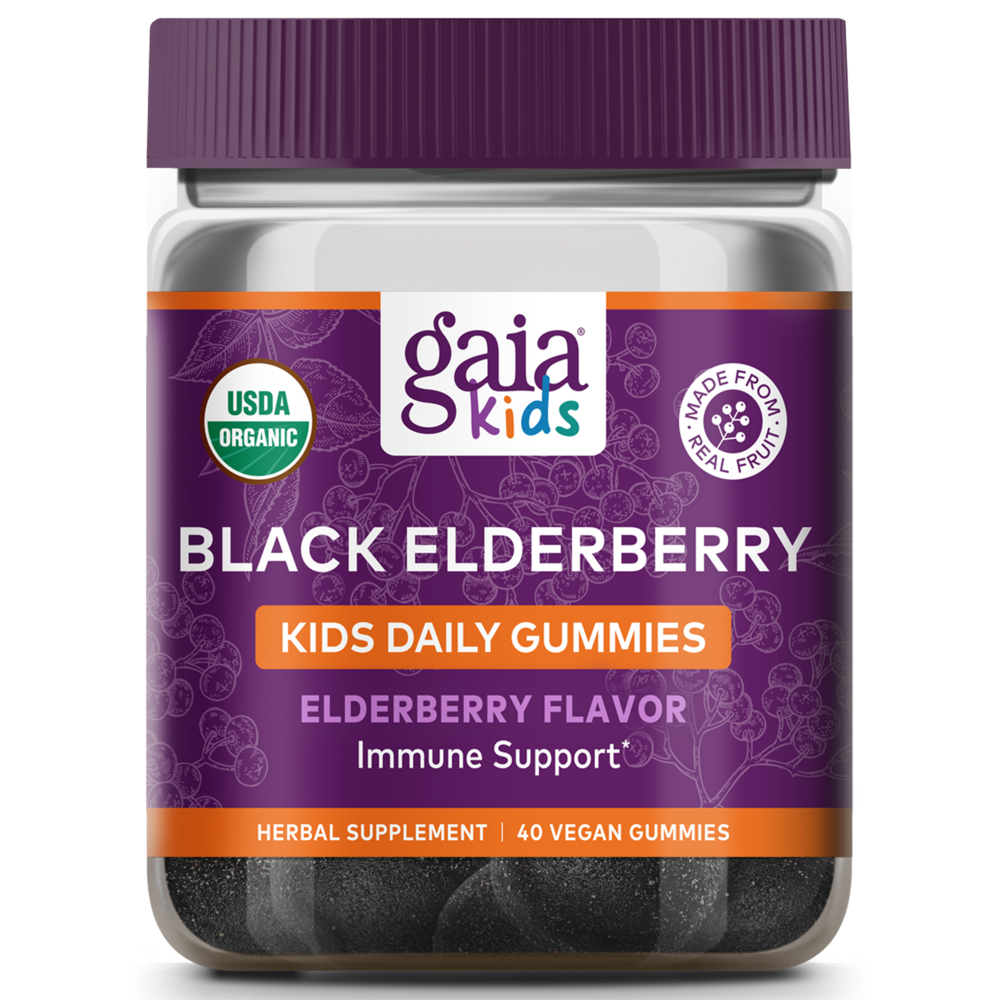 GaiaKids Everyday Elderberry Gummies