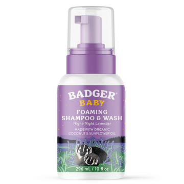 Baby Night-Night Foaming Shampoo & Wash, Lavender