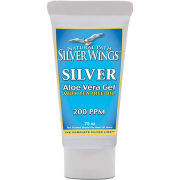 Colloidal Silver 200PPM Aloe Gel w/ Tea