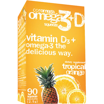 Omega-3 Squeeze Tropical Squeeze +D Packets