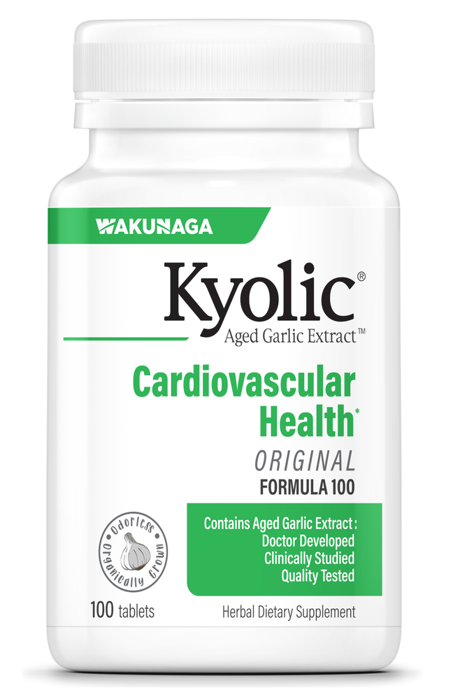 Kyolic Aged Garlic Extract Formula 100 - Cardio Tablets