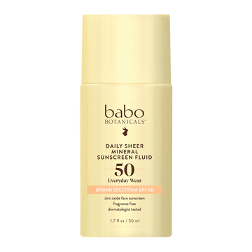 Daily Sheer Mineral Sunscreen Fluid SPF50