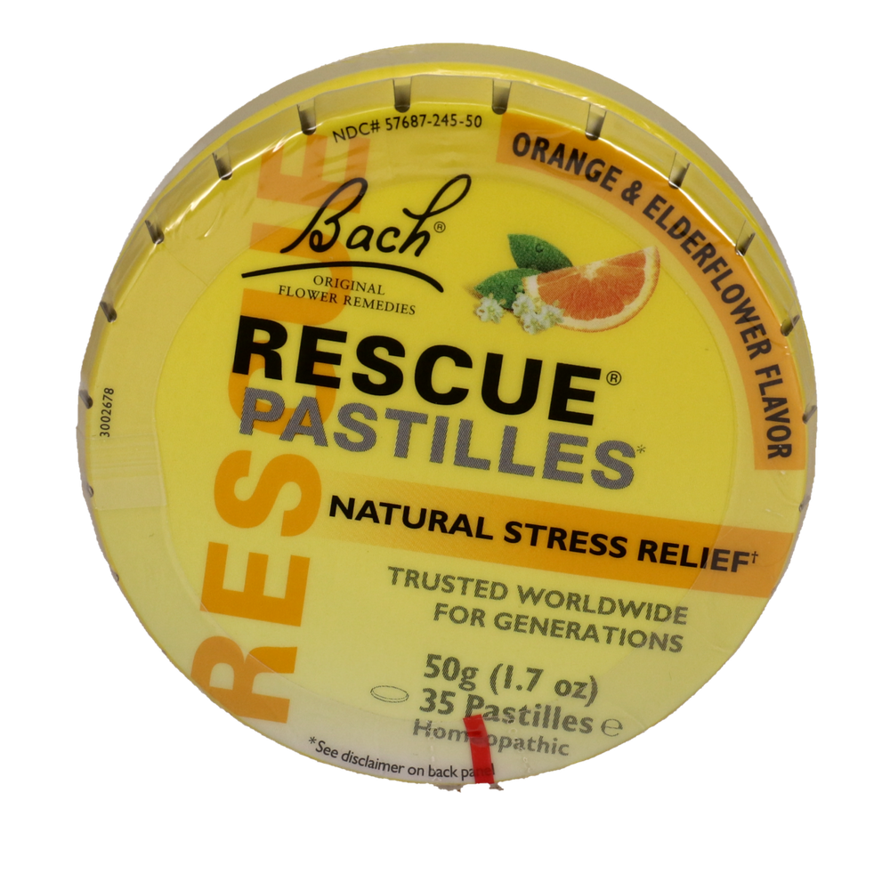 Rescue Pastilles Orange and Elderflower