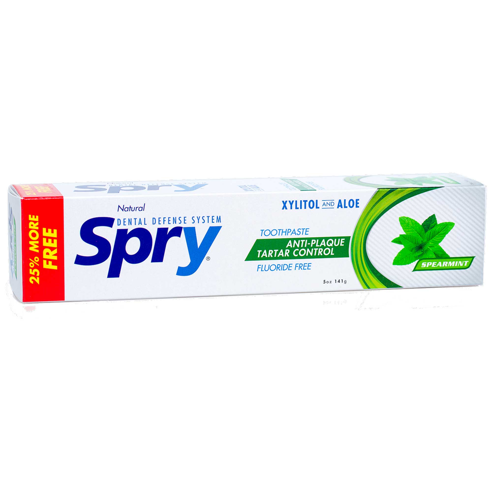 Spearmint Xylitol Toothpaste, Fluoride-Free