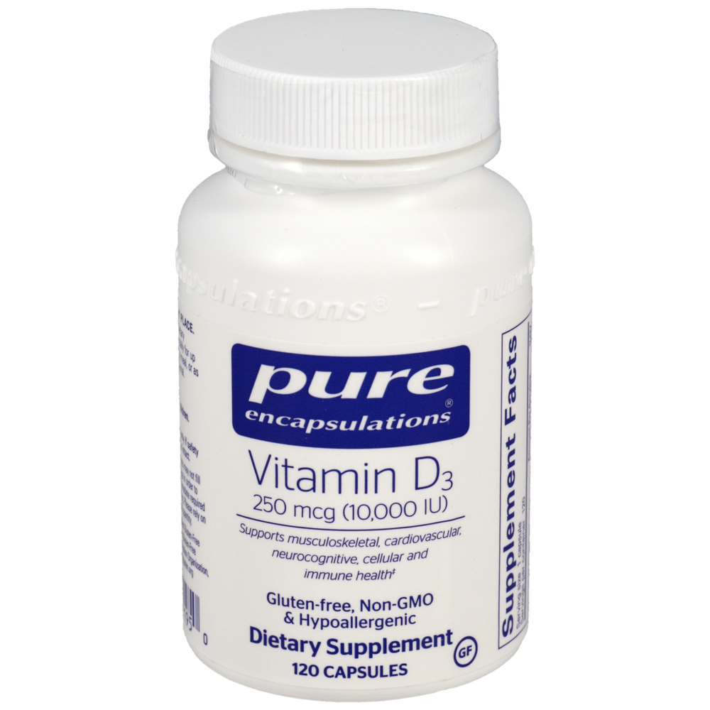 Vitamin D3  250mcg (10,000IU)