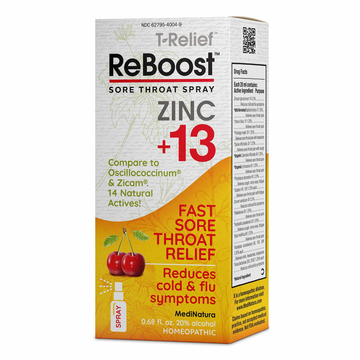 ReBoost Zinc +13 Sore Throat Spray