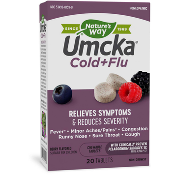 Umcka® Cold+Flu Berry Chewable