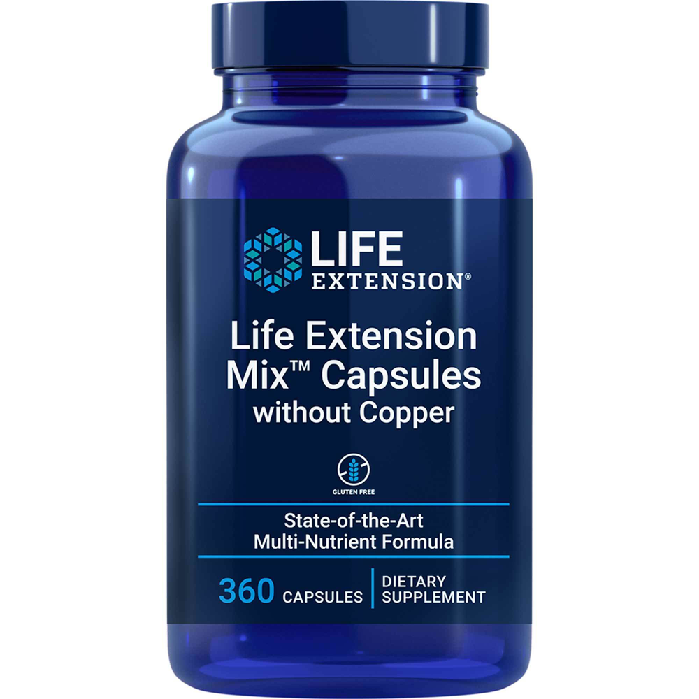 Life Extension Mix™ Capsules without Copper