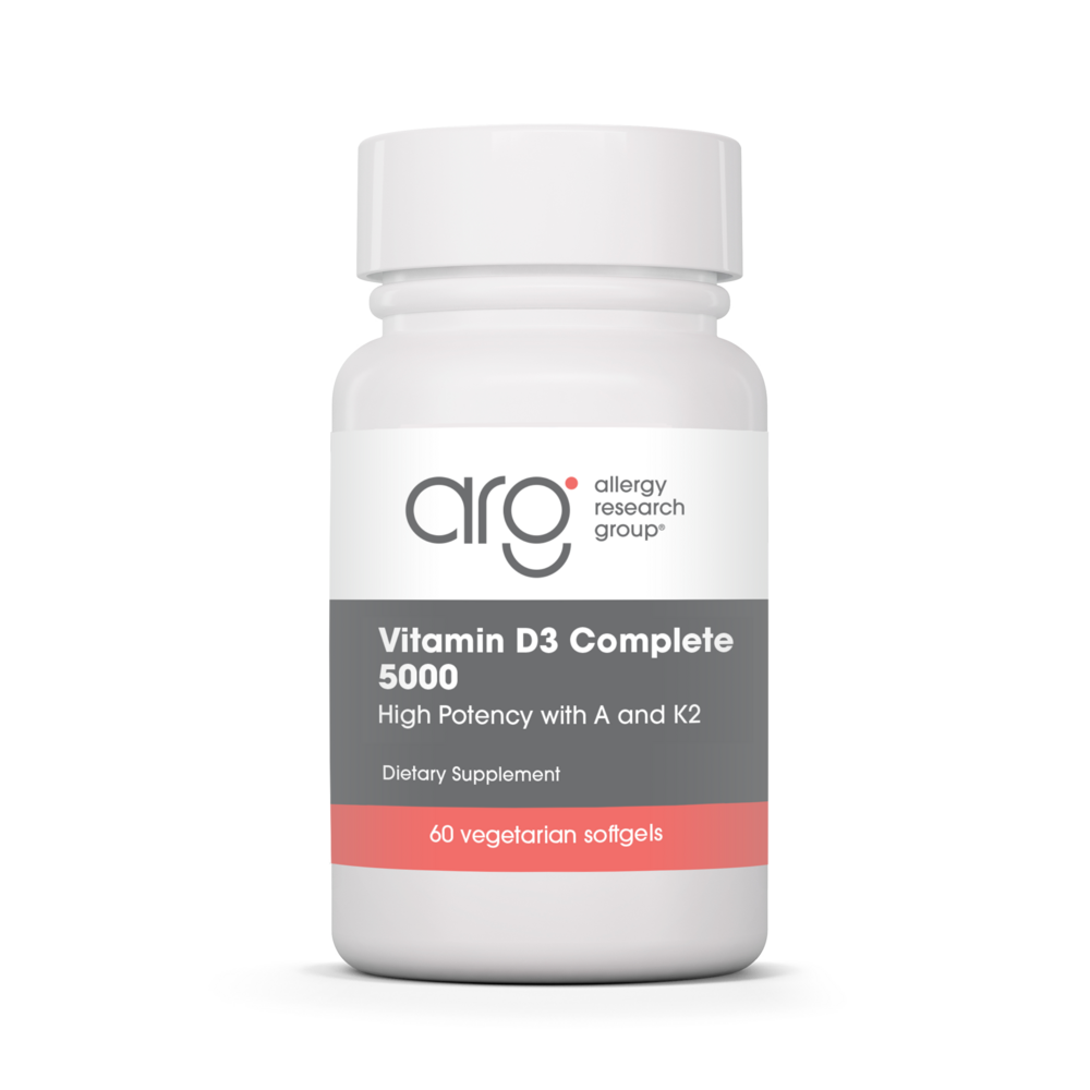 Vitamin D3 Complete 5000 High Potency with A and K2