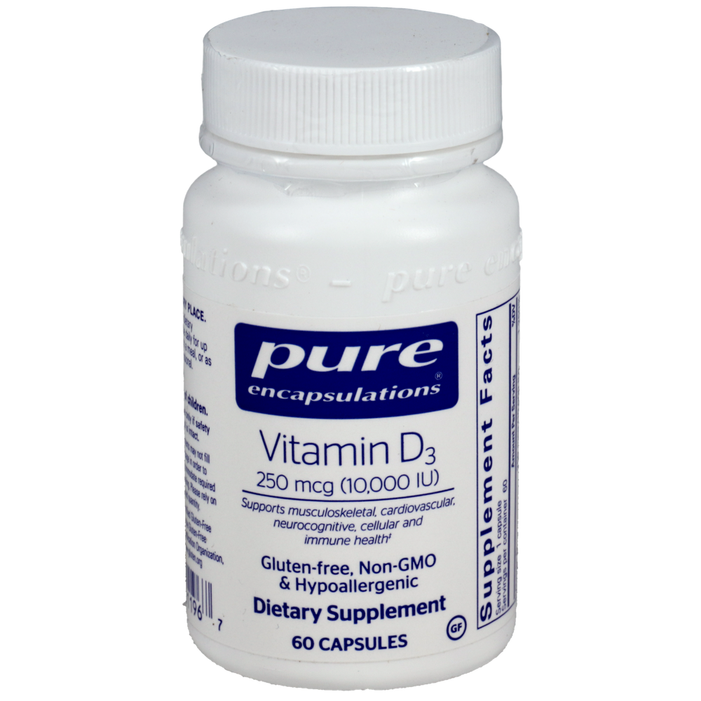 Vitamin D3  250mcg (10,000IU)