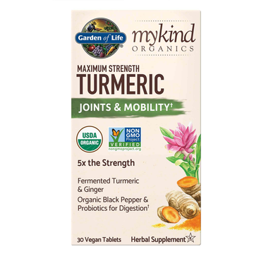 mykind Organics Maximum Strength Turmeric Joints & Mobility