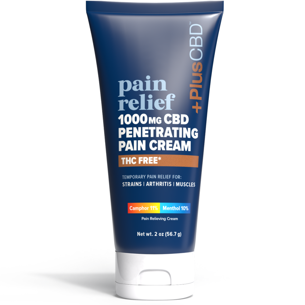 PlusCBD Pain Relief Penetrating Cream - 1000mg