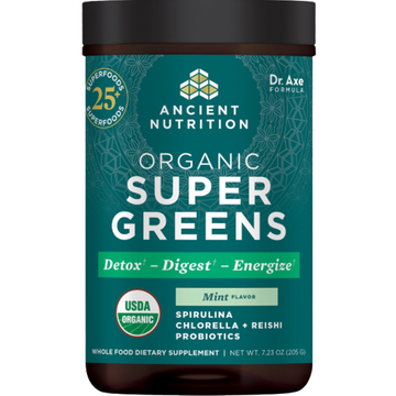 Organic SuperGreens Powder - Mint