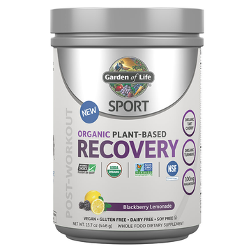 SPORT Organic Post-Workout Recovery Blackberry Lemonade