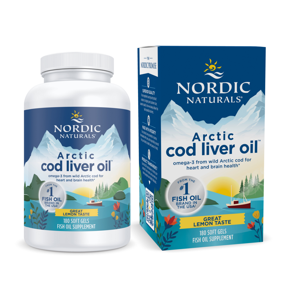 Arctic Cod Liver Oil, Lemon