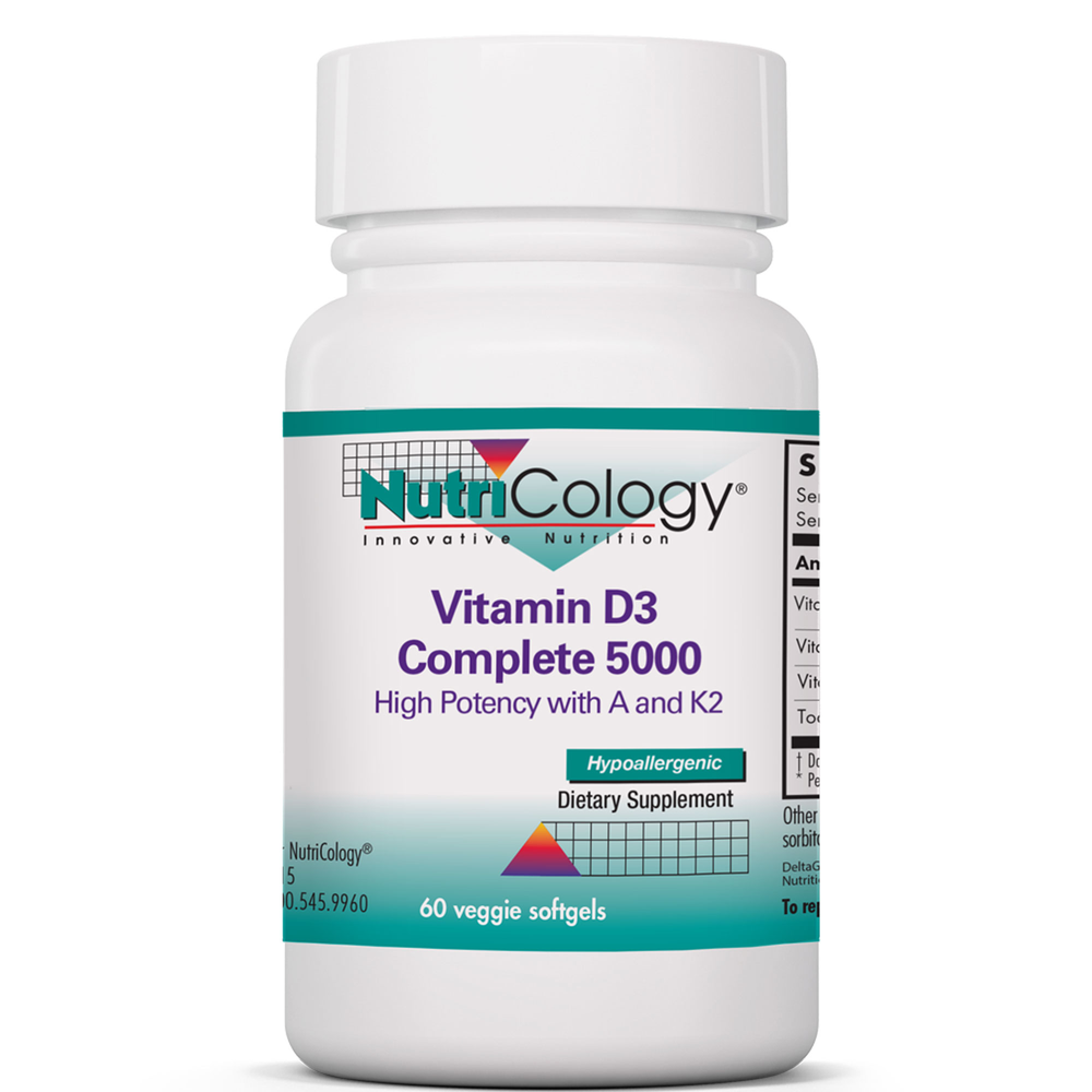Vitamin D3 Complete 5000 Daily Balance with A and K2