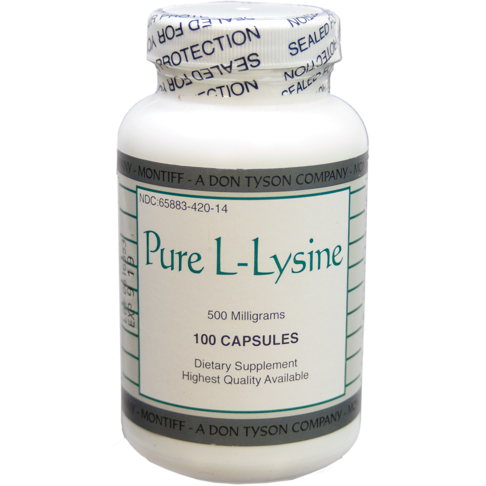 Pure L-Lysine 500mg