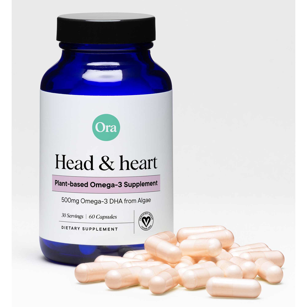 Head and Heart: Plant-Based Omega-3 Supplement