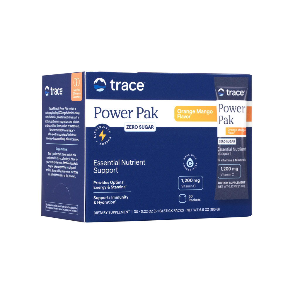 Electrolyte Stamina Power Pak Sugar Free Non-GMO Orange Mango