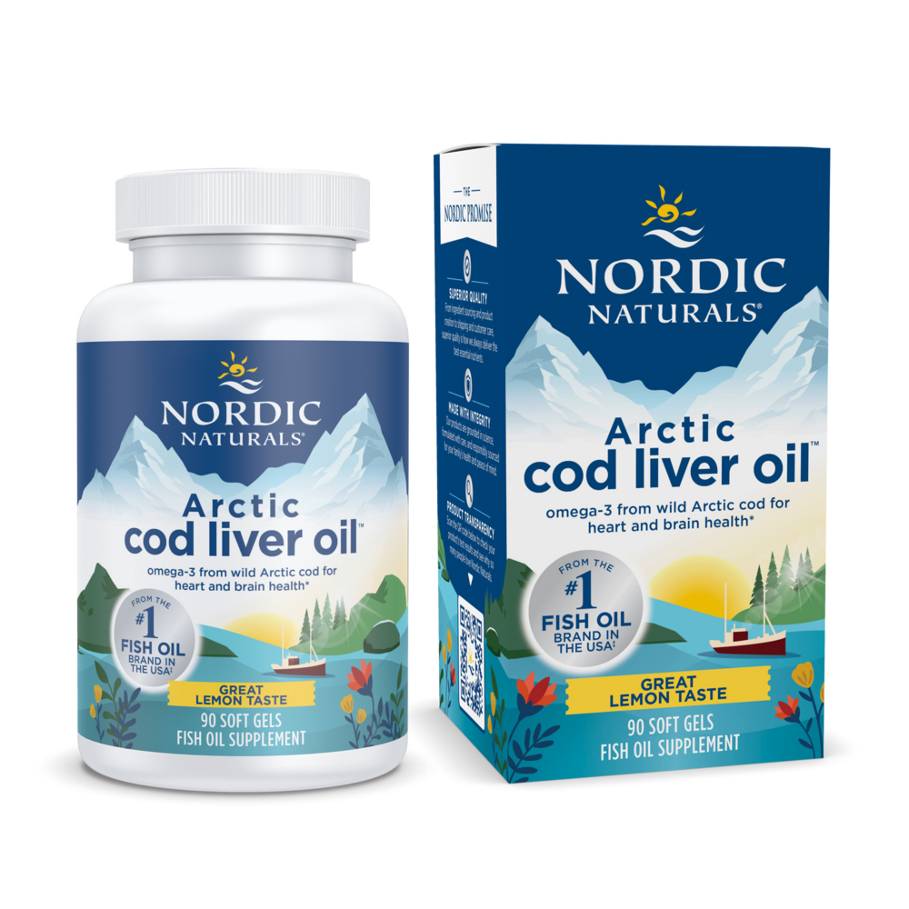Arctic Cod Liver Oil, Lemon