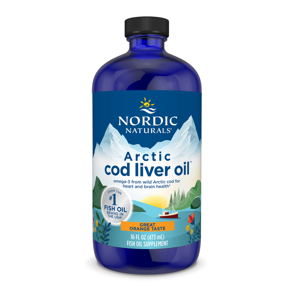 Arctic Cod Liver Oil™, Orange Flavor