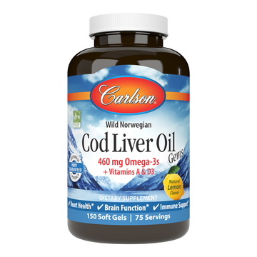 Cod Liver Oil Gems™ 460mg
