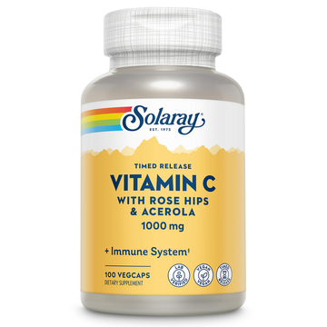 Vitamin C with Rose Hips & Acerola, Two-Stage Timed-Release