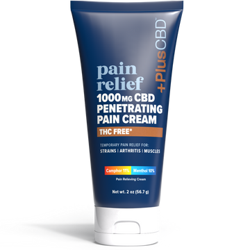 PlusCBD Pain Relief Penetrating Cream - 1000mg