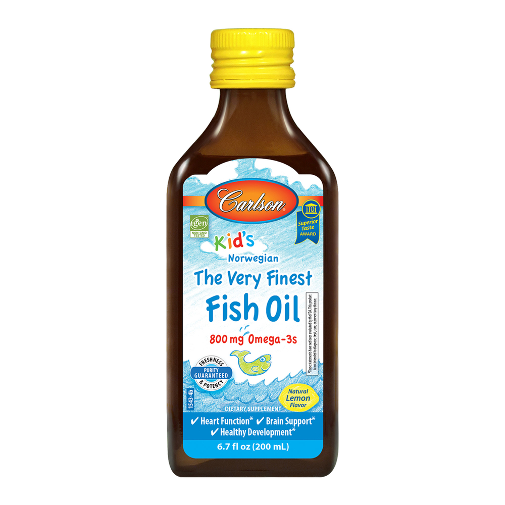 Carlson® for Kids Finest Fish Oil Lemon
